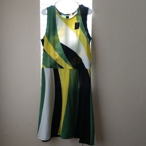 Ashley steward medium green dress